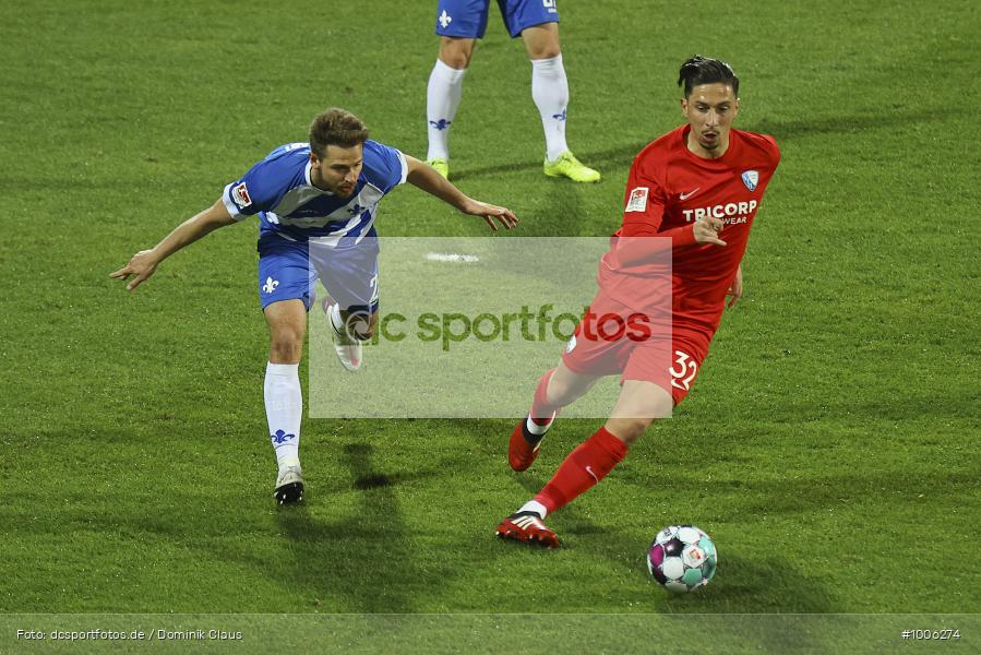 Geisterspiel, COVID-19, Pandemie, VfL Bochum, SV Darmstadt 98, 2. Bundesliga, Regionalsport, Voetball, Sport, Saison 2020/2021, Le Football, Germany, Futbol, Fussball, Fotball, Deutschland, DFB, Calcio, Aktion, Action - Bild-ID: 1006274