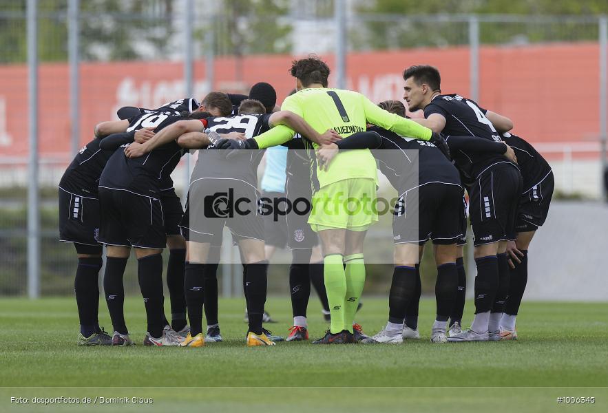 Geisterspiel, COVID-19, Pandemie, FSV Frankfurt, 1. FSV Mainz 05 U23, Regionalliga Südwest, Regionalsport, Voetball, Sport, Saison 2020/2021, Le Football, Germany, Futbol, Fussball, Fotball, Deutschland, DFB, Calcio, Aktion, Action - Bild-ID: 1006345