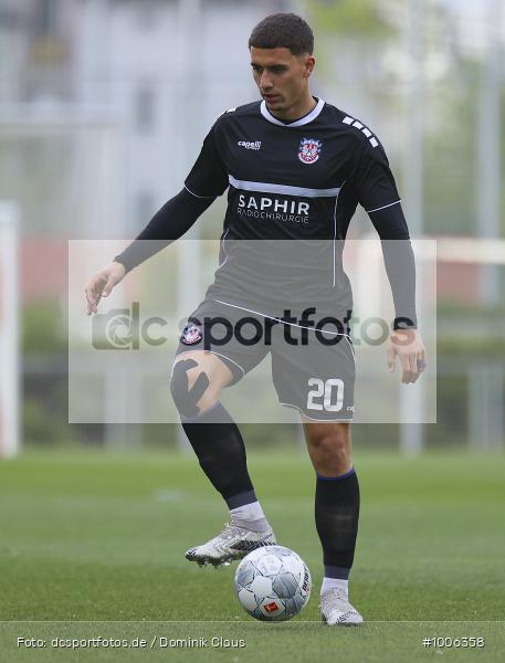 Geisterspiel, COVID-19, Pandemie, FSV Frankfurt, 1. FSV Mainz 05 U23, Regionalliga Südwest, Regionalsport, Voetball, Sport, Saison 2020/2021, Le Football, Germany, Futbol, Fussball, Fotball, Deutschland, DFB, Calcio, Aktion, Action - Bild-ID: 1006358