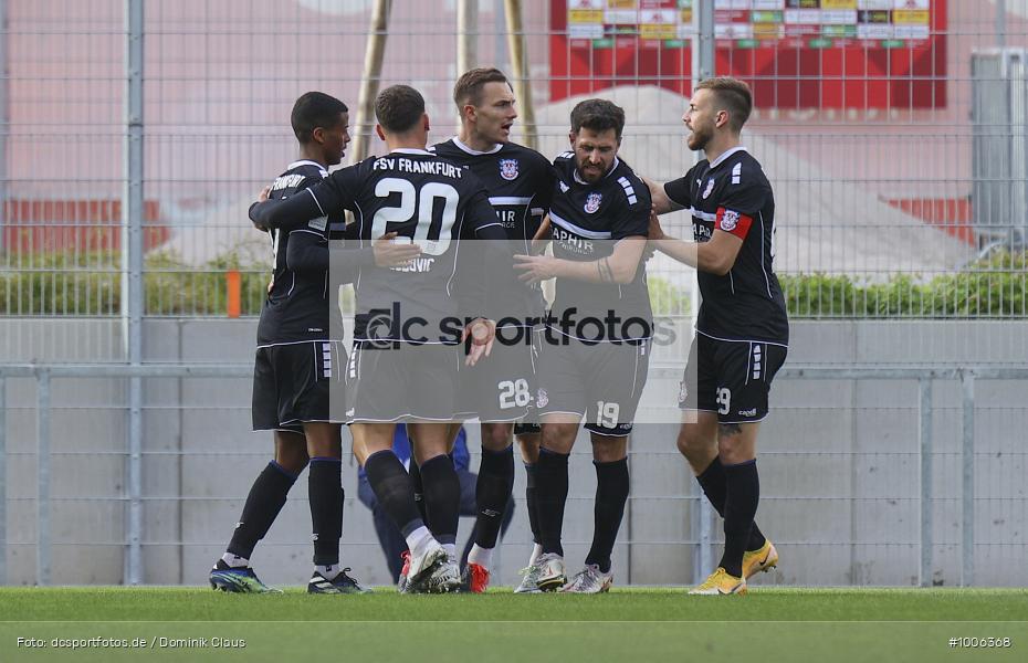 Geisterspiel, COVID-19, Pandemie, FSV Frankfurt, 1. FSV Mainz 05 U23, Regionalliga Südwest, Regionalsport, Voetball, Sport, Saison 2020/2021, Le Football, Germany, Futbol, Fussball, Fotball, Deutschland, DFB, Calcio, Aktion, Action - Bild-ID: 1006368