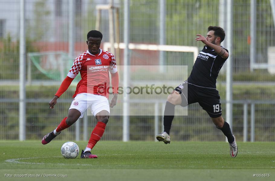 Geisterspiel, COVID-19, Pandemie, FSV Frankfurt, 1. FSV Mainz 05 U23, Regionalliga Südwest, Regionalsport, Voetball, Sport, Saison 2020/2021, Le Football, Germany, Futbol, Fussball, Fotball, Deutschland, DFB, Calcio, Aktion, Action - Bild-ID: 1006373