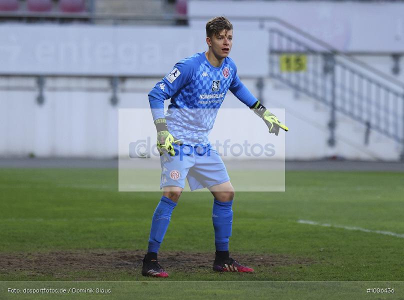 Geisterspiel, COVID-19, Pandemie, FSV Frankfurt, 1. FSV Mainz 05 U23, Regionalliga Südwest, Regionalsport, Voetball, Sport, Saison 2020/2021, Le Football, Germany, Futbol, Fussball, Fotball, Deutschland, DFB, Calcio, Aktion, Action - Bild-ID: 1006436