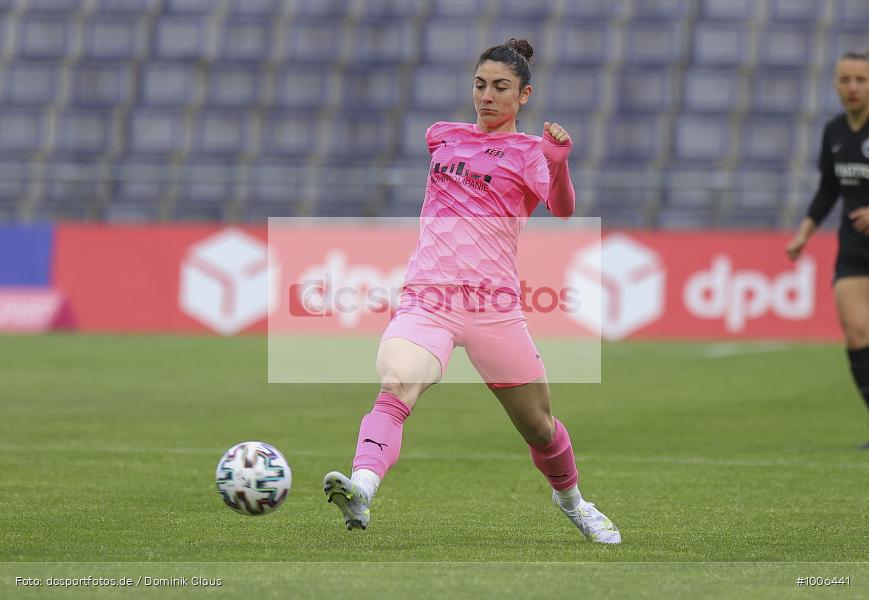 Geisterspiel, COVID-19, Pandemie, SGS Essen, Eintracht Frankfurt, Frauen, Frauen-Bundesliga, Flyeralarm, Voetball, Sport, Saison 2020/2021, Le Football, Germany, Futbol, Fussball, Fotball, Deutschland, DFB, Calcio, Aktion, Action - Bild-ID: 1006441