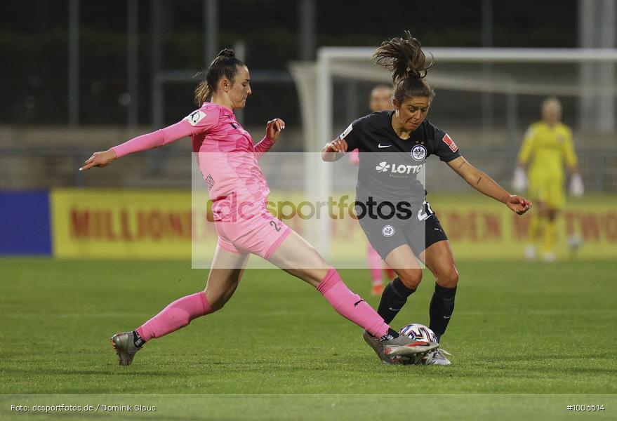 Geisterspiel, COVID-19, Pandemie, SGS Essen, Eintracht Frankfurt, Frauen, Frauen-Bundesliga, Flyeralarm, Voetball, Sport, Saison 2020/2021, Le Football, Germany, Futbol, Fussball, Fotball, Deutschland, DFB, Calcio, Aktion, Action - Bild-ID: 1006514