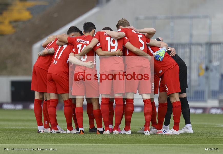 Geisterspiel, COVID-19, Pandemie, 1. FC Heidenheim, SV Darmstadt 98, 2. Bundesliga, Regionalsport, Voetball, Sport, Saison 2020/2021, Le Football, Germany, Futbol, Fussball, Fotball, Deutschland, DFB, Calcio, Aktion, Action - Bild-ID: 1006813