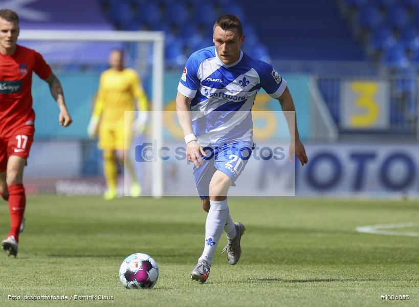 Geisterspiel, COVID-19, Pandemie, 1. FC Heidenheim, SV Darmstadt 98, 2. Bundesliga, Regionalsport, Voetball, Sport, Saison 2020/2021, Le Football, Germany, Futbol, Fussball, Fotball, Deutschland, DFB, Calcio, Aktion, Action - Bild-ID: 1006853