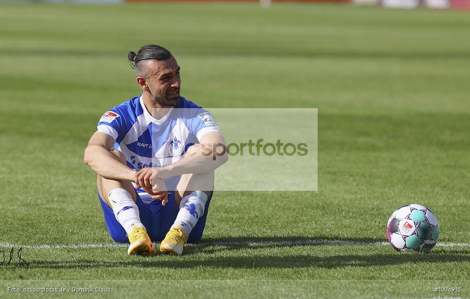 Geisterspiel, COVID-19, Pandemie, 1. FC Heidenheim, SV Darmstadt 98, 2. Bundesliga, Regionalsport, Voetball, Sport, Saison 2020/2021, Le Football, Germany, Futbol, Fussball, Fotball, Deutschland, DFB, Calcio, Aktion, Action - Bild-ID: 1006915