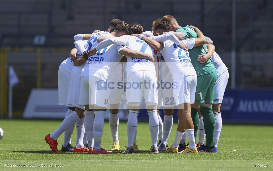 Geisterspiel, COVID-19, Pandemie, KFC Uerdingen, SV Waldhof Mannheim, 3. Liga, Regionalsport, Voetball, Sport, Saison 2020/2021, Le Football, Germany, Futbol, Fussball, Fotball, Deutschland, DFB, Calcio, Aktion, Action - Bild-ID: 1006926
