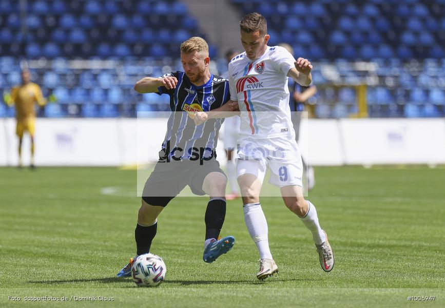 Geisterspiel, COVID-19, Pandemie, KFC Uerdingen, SV Waldhof Mannheim, 3. Liga, Regionalsport, Voetball, Sport, Saison 2020/2021, Le Football, Germany, Futbol, Fussball, Fotball, Deutschland, DFB, Calcio, Aktion, Action - Bild-ID: 1006947