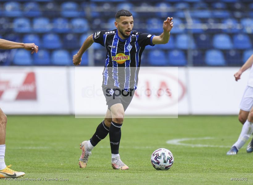 Geisterspiel, COVID-19, Pandemie, KFC Uerdingen, SV Waldhof Mannheim, 3. Liga, Regionalsport, Voetball, Sport, Saison 2020/2021, Le Football, Germany, Futbol, Fussball, Fotball, Deutschland, DFB, Calcio, Aktion, Action - Bild-ID: 1006975