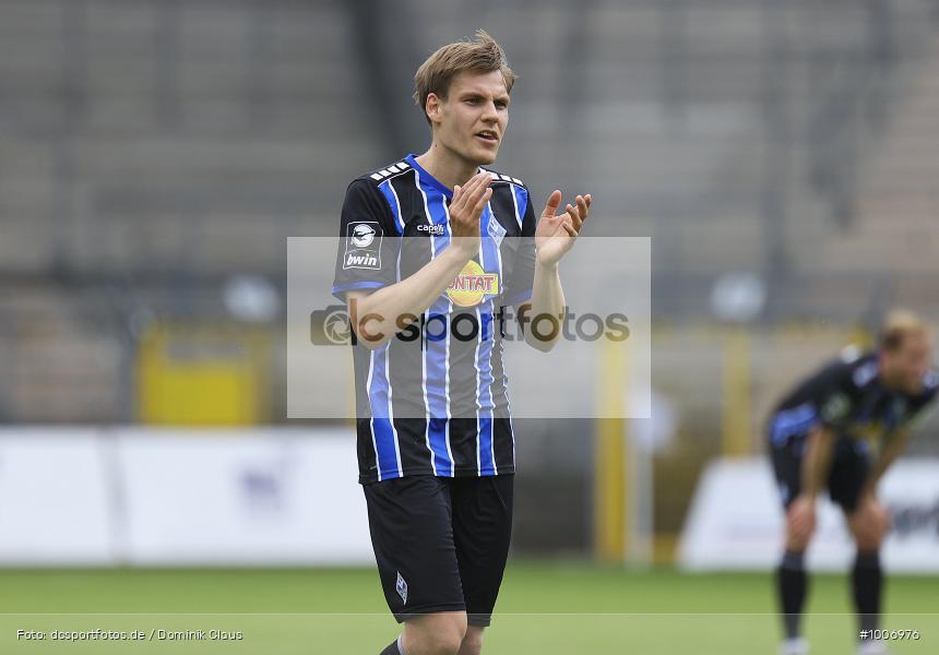 Geisterspiel, COVID-19, Pandemie, KFC Uerdingen, SV Waldhof Mannheim, 3. Liga, Regionalsport, Voetball, Sport, Saison 2020/2021, Le Football, Germany, Futbol, Fussball, Fotball, Deutschland, DFB, Calcio, Aktion, Action - Bild-ID: 1006976