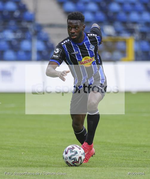 Geisterspiel, COVID-19, Pandemie, KFC Uerdingen, SV Waldhof Mannheim, 3. Liga, Regionalsport, Voetball, Sport, Saison 2020/2021, Le Football, Germany, Futbol, Fussball, Fotball, Deutschland, DFB, Calcio, Aktion, Action - Bild-ID: 1006984