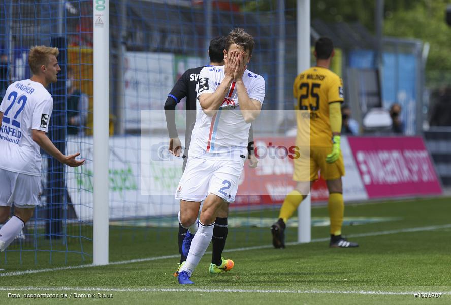 Geisterspiel, COVID-19, Pandemie, KFC Uerdingen, SV Waldhof Mannheim, 3. Liga, Regionalsport, Voetball, Sport, Saison 2020/2021, Le Football, Germany, Futbol, Fussball, Fotball, Deutschland, DFB, Calcio, Aktion, Action - Bild-ID: 1006987