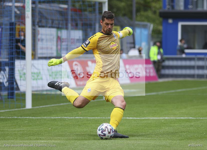 Geisterspiel, COVID-19, Pandemie, KFC Uerdingen, SV Waldhof Mannheim, 3. Liga, Regionalsport, Voetball, Sport, Saison 2020/2021, Le Football, Germany, Futbol, Fussball, Fotball, Deutschland, DFB, Calcio, Aktion, Action - Bild-ID: 1006990