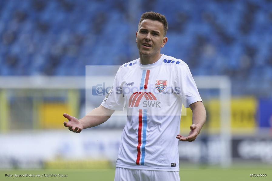 Geisterspiel, COVID-19, Pandemie, KFC Uerdingen, SV Waldhof Mannheim, 3. Liga, Regionalsport, Voetball, Sport, Saison 2020/2021, Le Football, Germany, Futbol, Fussball, Fotball, Deutschland, DFB, Calcio, Aktion, Action - Bild-ID: 1006999