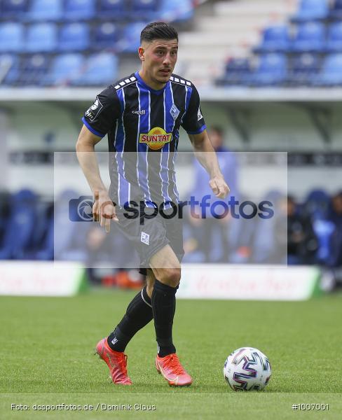 Geisterspiel, COVID-19, Pandemie, KFC Uerdingen, SV Waldhof Mannheim, 3. Liga, Regionalsport, Voetball, Sport, Saison 2020/2021, Le Football, Germany, Futbol, Fussball, Fotball, Deutschland, DFB, Calcio, Aktion, Action - Bild-ID: 1007001