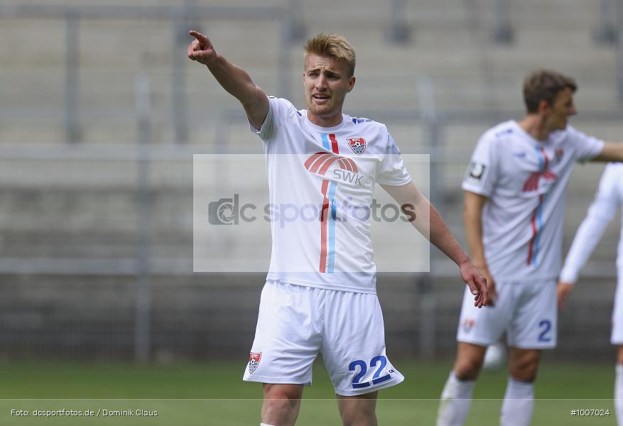 Geisterspiel, COVID-19, Pandemie, KFC Uerdingen, SV Waldhof Mannheim, 3. Liga, Regionalsport, Voetball, Sport, Saison 2020/2021, Le Football, Germany, Futbol, Fussball, Fotball, Deutschland, DFB, Calcio, Aktion, Action - Bild-ID: 1007024