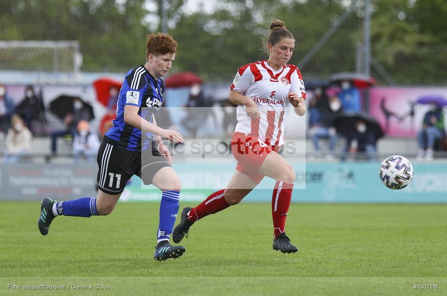Geisterspiel, COVID-19, Pandemie, 1. FC Saarbrücken, FC Würzburger Kickers, 2. Bundesliga, Frauen, Regionalsport, Voetball, Sport, Saison 2020/2021, Le Football, Germany, Futbol, Fussball, Fotball, Deutschland, DFB, Calcio, Aktion, Action - Bild-ID: 1007118