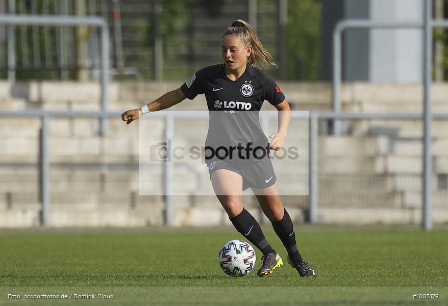 Geisterspiel, COVID-19, Pandemie, 1. FFC Niederkirchen, Eintracht Frankfurt II, 2. Bundesliga, Frauen, Regionalsport, Voetball, Sport, Saison 2020/2021, Le Football, Germany, Futbol, Fussball, Fotball, Deutschland, DFB, Calcio, Aktion, Action - Bild-ID: 1007179