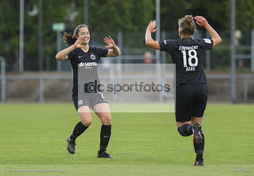 Geisterspiel, COVID-19, Pandemie, 1. FFC Niederkirchen, Eintracht Frankfurt II, 2. Bundesliga, Frauen, Regionalsport, Voetball, Sport, Saison 2020/2021, Le Football, Germany, Futbol, Fussball, Fotball, Deutschland, DFB, Calcio, Aktion, Action - Bild-ID: 1007226