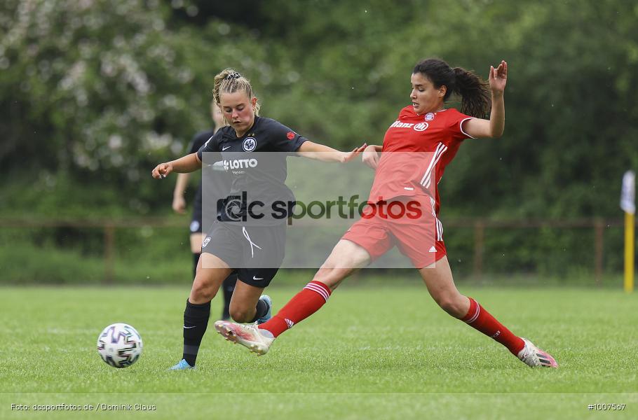 Geisterspiel, COVID-19, Pandemie, FC Bayern München, Eintracht Frankfurt, 2. Bundesliga, Frauen, Regionalsport, Voetball, Sport, Saison 2020/2021, Le Football, Germany, Futbol, Fussball, Fotball, Deutschland, DFB, Calcio, Aktion, Action - Bild-ID: 1007567