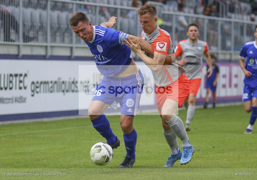 Geisterspiel, COVID-19, Pandemie, SV Elversberg, FC Bayern Alzenau, Regionalliga Südwest, Regionalsport, Voetball, Sport, Saison 2020/2021, Le Football, Germany, Futbol, Fussball, Fotball, Deutschland, DFB, Calcio, Aktion, Action - Bild-ID: 1007620