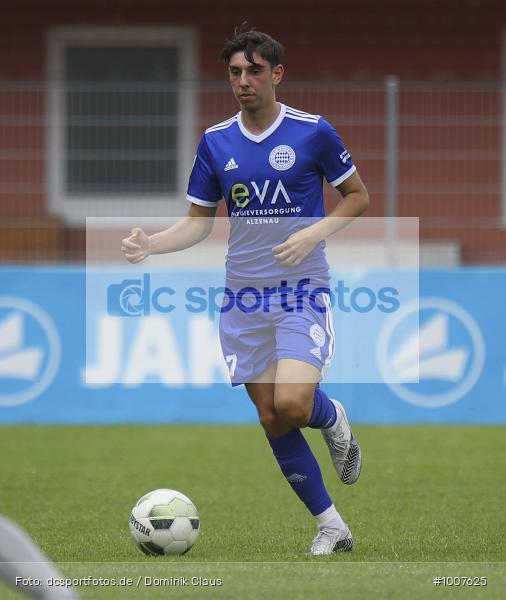 Geisterspiel, COVID-19, Pandemie, SV Elversberg, FC Bayern Alzenau, Regionalliga Südwest, Regionalsport, Voetball, Sport, Saison 2020/2021, Le Football, Germany, Futbol, Fussball, Fotball, Deutschland, DFB, Calcio, Aktion, Action - Bild-ID: 1007625