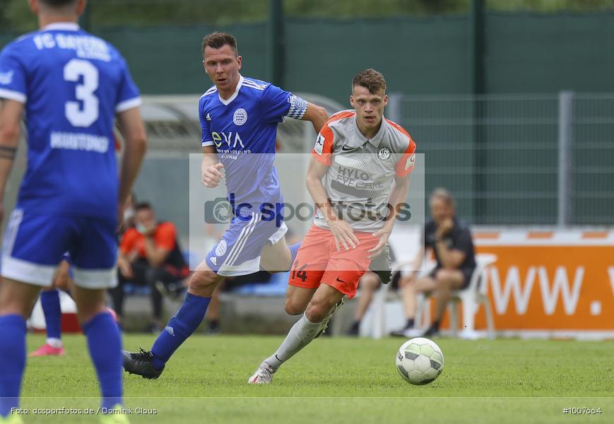Geisterspiel, COVID-19, Pandemie, SV Elversberg, FC Bayern Alzenau, Regionalliga Südwest, Regionalsport, Voetball, Sport, Saison 2020/2021, Le Football, Germany, Futbol, Fussball, Fotball, Deutschland, DFB, Calcio, Aktion, Action - Bild-ID: 1007664