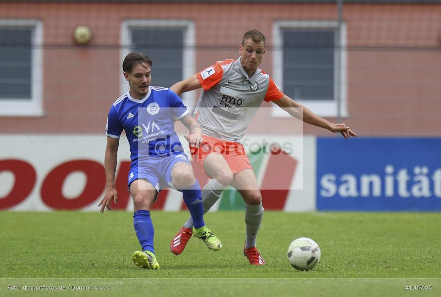 Geisterspiel, COVID-19, Pandemie, SV Elversberg, FC Bayern Alzenau, Regionalliga Südwest, Regionalsport, Voetball, Sport, Saison 2020/2021, Le Football, Germany, Futbol, Fussball, Fotball, Deutschland, DFB, Calcio, Aktion, Action - Bild-ID: 1007665