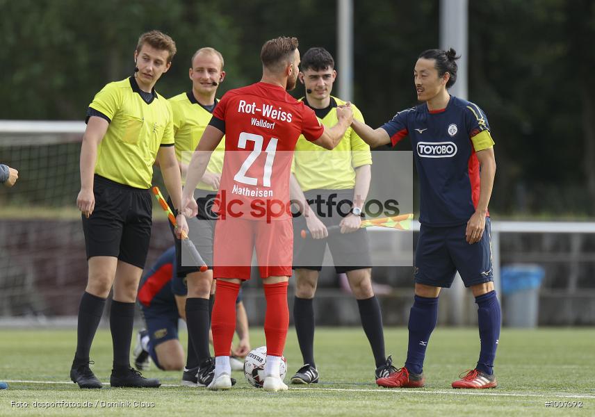 Geisterspiel, COVID-19, Pandemie, FC Basara Mainz, Rot-Weiss Walldorf, Testspiel, Regionalsport, Voetball, Sport, Saison 2020/2021, Le Football, Germany, Futbol, Fussball, Fotball, Deutschland, DFB, Calcio, Aktion, Action - Bild-ID: 1007692