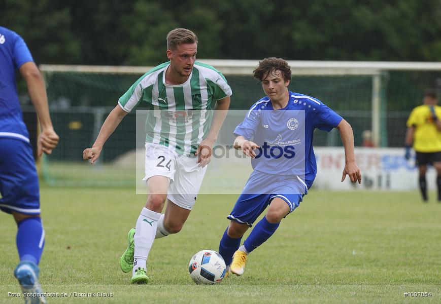 Geisterspiel, COVID-19, Pandemie, SV Blau-Gelb Frankfurt, VfR Groß-Gerau, Testspiel, Regionalsport, Voetball, Sport, Saison 2020/2021, Le Football, Germany, Futbol, Fussball, Fotball, Deutschland, DFB, Calcio, Aktion, Action - Bild-ID: 1007854