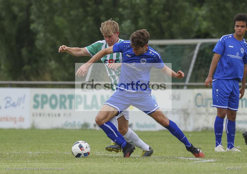 Geisterspiel, COVID-19, Pandemie, SV Blau-Gelb Frankfurt, VfR Groß-Gerau, Testspiel, Regionalsport, Voetball, Sport, Saison 2020/2021, Le Football, Germany, Futbol, Fussball, Fotball, Deutschland, DFB, Calcio, Aktion, Action - Bild-ID: 1007870