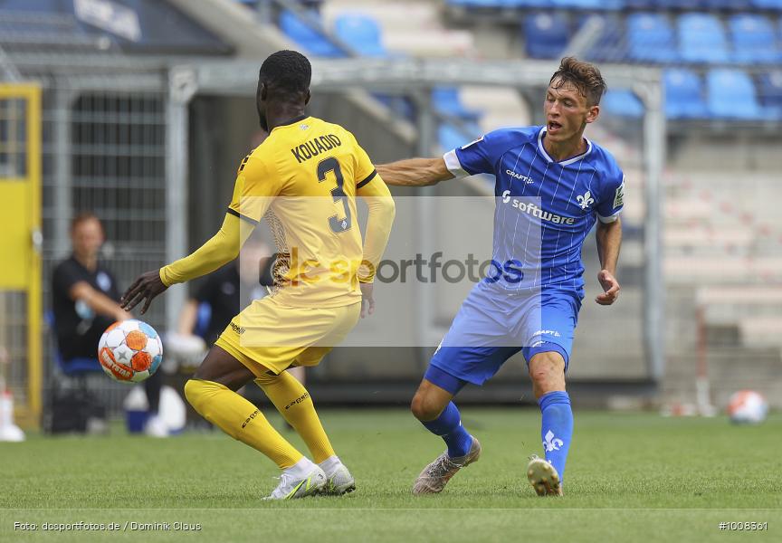 Geisterspiel, COVID-19, Pandemie, SV Darmstadt 98, SV Waldhof Mannheim, Testspiel, Regionalsport, Voetball, Sport, Saison 2020/2021, Le Football, Germany, Futbol, Fussball, Fotball, Deutschland, DFB, Calcio, Aktion, Action - Bild-ID: 1008361