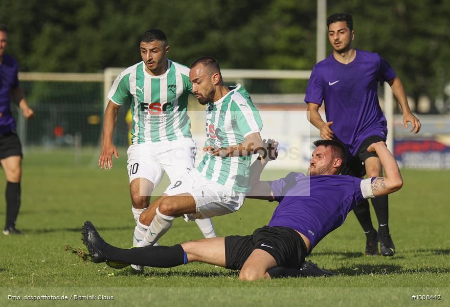 Kreispokal, SG SV Dersim VfR Rüsselsheim, VfR Groß-Gerau, Regionalsport, Voetball, Sport, Saison 2021/2022, Le Football, Germany, Futbol, Fussball, Fotball, Deutschland, DFB, Calcio, Aktion, Action - Bild-ID: 1008442