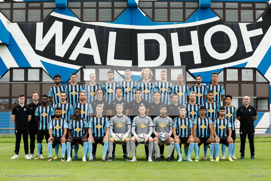 Mannschaftsfoto, SV Waldhof Mannheim, 3. Bundesliga, Voetball. 3. Liga, Sport, Le Football, Germany, Futbol, Fussball, Fotball, Deutschland, 2021/22, Saison 2021/2022, GER, Fußball, Pressetermin, Präsentation, Vorstellung, Kader - Bild-ID: 1008674