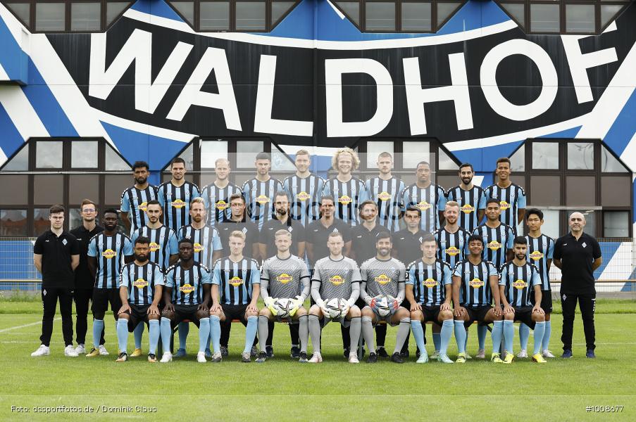 Mannschaftsfoto, SV Waldhof Mannheim, 3. Bundesliga, Voetball. 3. Liga, Sport, Le Football, Germany, Futbol, Fussball, Fotball, Deutschland, 2021/22, Saison 2021/2022, GER, Fußball, Pressetermin, Präsentation, Vorstellung, Kader - Bild-ID: 1008677