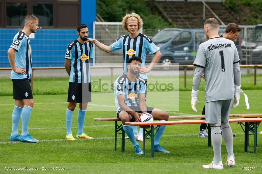 Mannschaftsfoto, SV Waldhof Mannheim, 3. Bundesliga, Voetball. 3. Liga, Sport, Le Football, Germany, Futbol, Fussball, Fotball, Deutschland, 2021/22, Saison 2021/2022, GER, Fußball, Pressetermin, Präsentation, Vorstellung, Kader - Bild-ID: 1008741