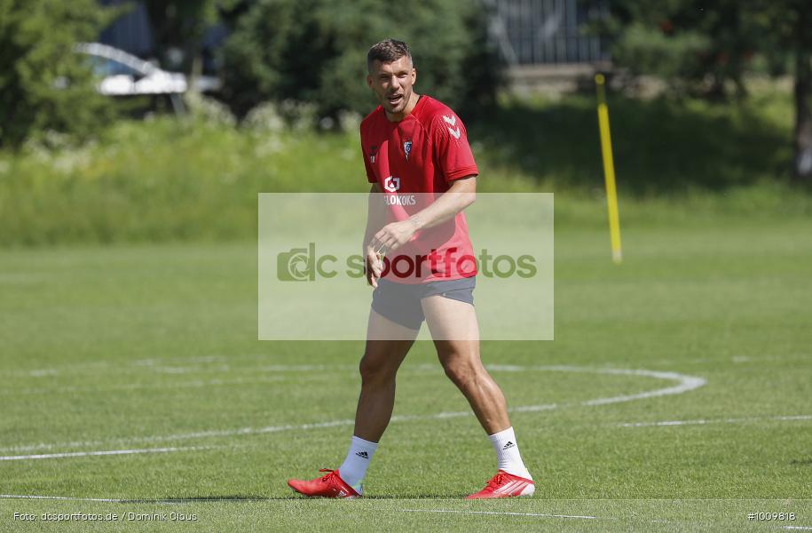 Training, Gornik Zabrze, Lukas Podolski, Polen, Voetball, Sport, Le Football, Germany, Futbol, Fotball, Fussball, Calcio, 2021/22, Saison 2021/2022 - Bild-ID: 1009818