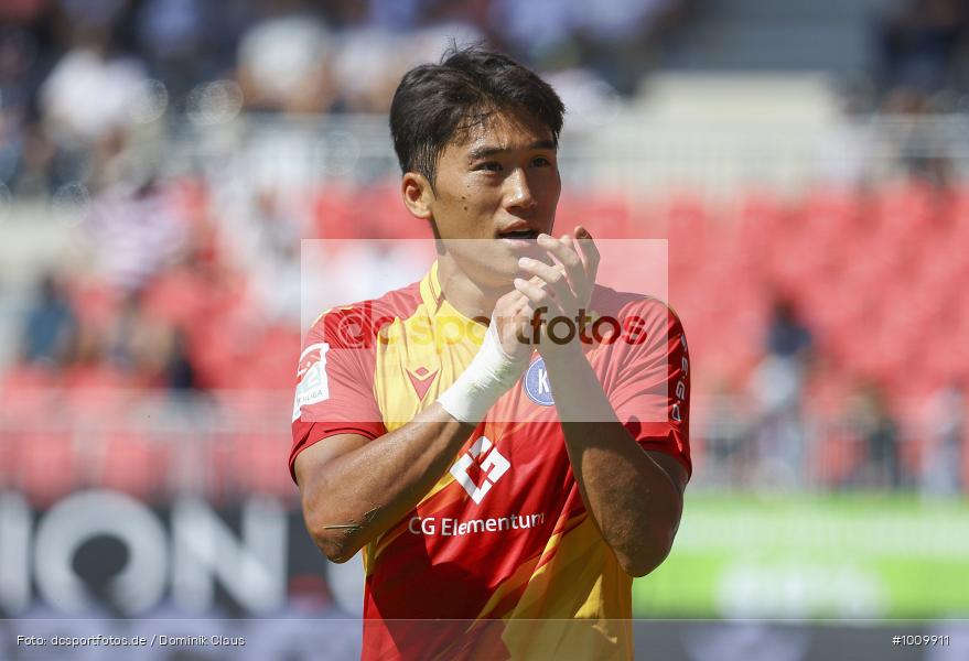 Karlsruher SC, SV Sandhausen, 2. Bundesliga, 2. Liga, Voetball, Sport, Le Football, Germany, Futbol, Fotball, Fussball, Deutschland, DFL, DFB, Calcio, 2021/22, Saison 2021/2022 - Bild-ID: 1009911