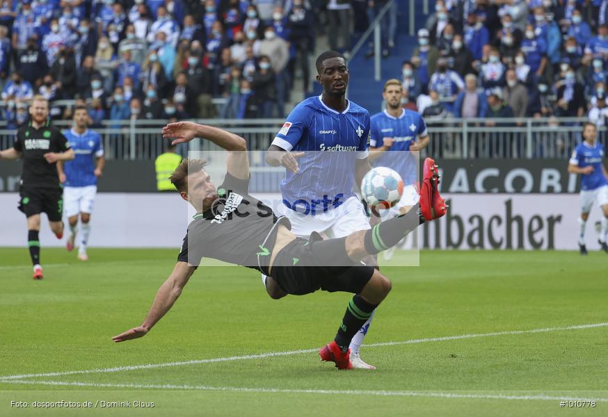 Hannover 96, SV Darmstadt 98, 2. Liga, 2. Bundesliga, Voetball, Sport, Le Football, Germany, Futbol, Fotball, Fussball, Deutschland, DFL, DFB, Calcio, 2021/22, Saison 2021/2022 - Bild-ID: 1010778