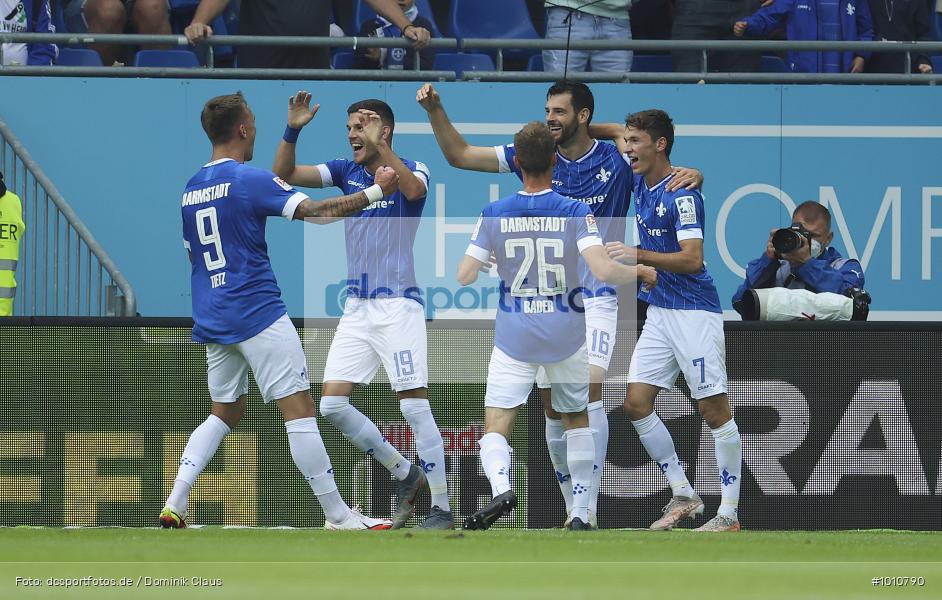 Hannover 96, SV Darmstadt 98, 2. Liga, 2. Bundesliga, Voetball, Sport, Le Football, Germany, Futbol, Fotball, Fussball, Deutschland, DFL, DFB, Calcio, 2021/22, Saison 2021/2022 - Bild-ID: 1010790