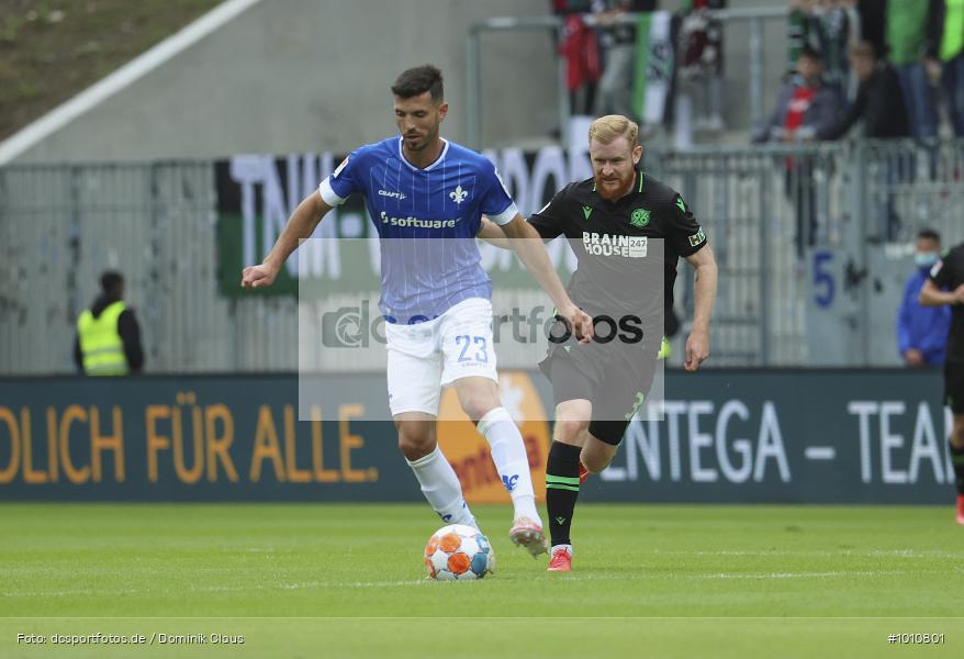 Hannover 96, SV Darmstadt 98, 2. Liga, 2. Bundesliga, Voetball, Sport, Le Football, Germany, Futbol, Fotball, Fussball, Deutschland, DFL, DFB, Calcio, 2021/22, Saison 2021/2022 - Bild-ID: 1010801