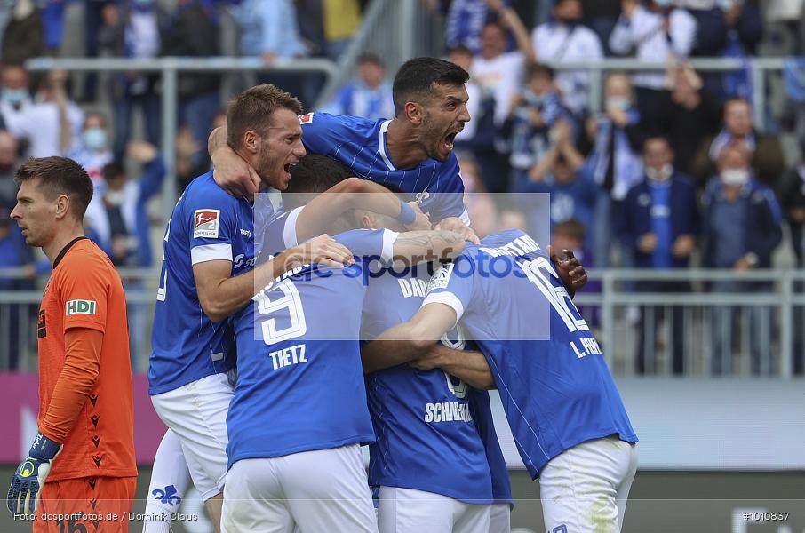 Hannover 96, SV Darmstadt 98, 2. Liga, 2. Bundesliga, Voetball, Sport, Le Football, Germany, Futbol, Fotball, Fussball, Deutschland, DFL, DFB, Calcio, 2021/22, Saison 2021/2022 - Bild-ID: 1010837