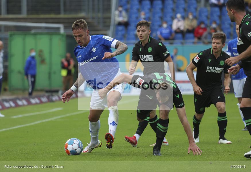 Hannover 96, SV Darmstadt 98, 2. Liga, 2. Bundesliga, Voetball, Sport, Le Football, Germany, Futbol, Fotball, Fussball, Deutschland, DFL, DFB, Calcio, 2021/22, Saison 2021/2022 - Bild-ID: 1010843
