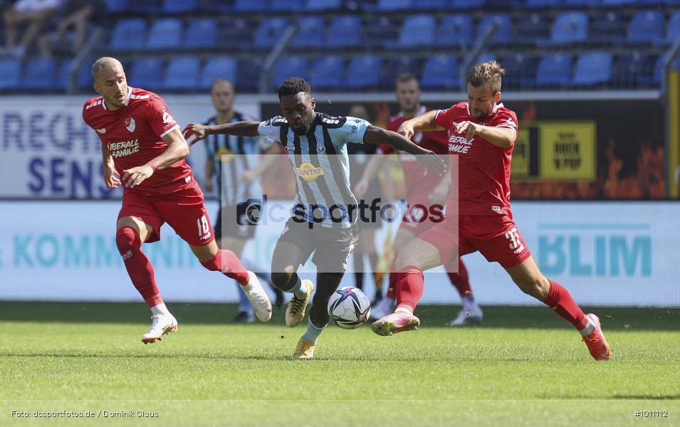 Türkgücü München, SV Waldhof Mannheim, 3. Liga, Voetball, Sport, Le Football, Germany, Futbol, Fotball, Fussball, Deutschland, DFL, DFB, Calcio, 2021/22, Saison 2021/2021 - Bild-ID: 1011112