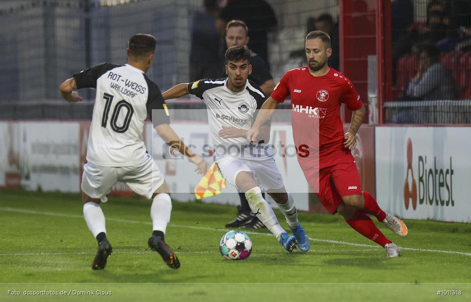 Rot-Weiß Walldorf, SC Hessen Dreieich, Hessenliga, Voetball, Sport, Le Football, Germany, Futbol, Fotball, Fussball, Deutschland, DFL, DFB, Calcio, 2021/22, Saison 2021/2022 - Bild-ID: 1011318