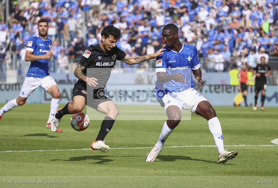 SG Dynamo Dresden, SV Darmstadt 98, 2. Bundesliga, 2. Liga, Voetball, Sport, Le Football, Germany, Futbol, Fotball, Fussball, Deutschland, DFL, DFB, Calcio, 2021/22, Saison 2021/2022 - Bild-ID: 1011721