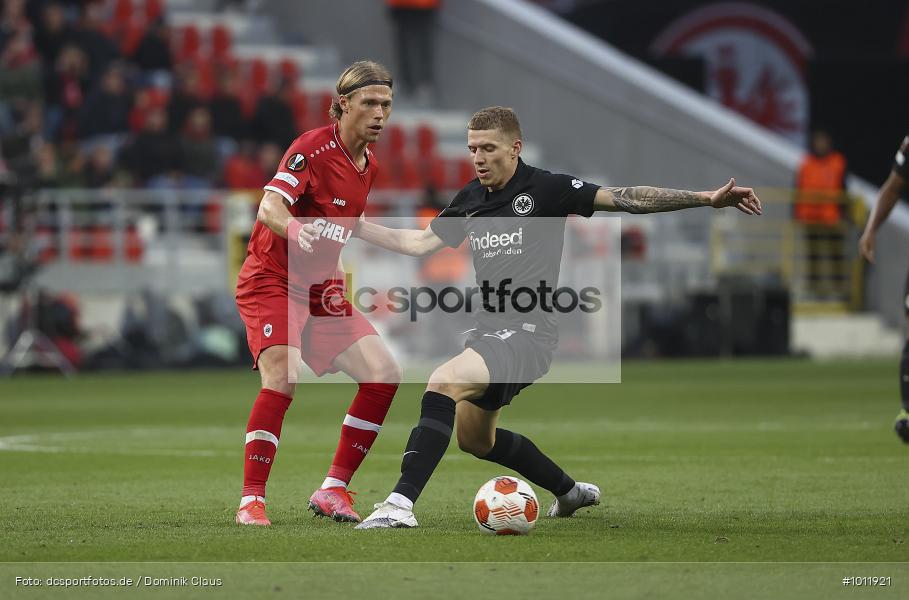 Eintracht Frankfurt, Royal Antwerpen, Royal Antwerp FC, Europa League, UEFA, Voetball, Sport, Le Football, Germany, Futbol, Fotball, Fussball, Deutschland, DFL, DFB, Calcio, 2021/22, Saison 2021/2021 - Bild-ID: 1011921 Eintracht Frankfurt, Royal Antwerpen, Royal Antwerp FC, Europa League, UEFA, Voetball, Sport, Le Football, Germany, Futbol, Fotball, Fussball, Deutschland, DFL, DFB, Calcio, 2021/22, Saison 2021/2021 - Bild-ID: 1011921
