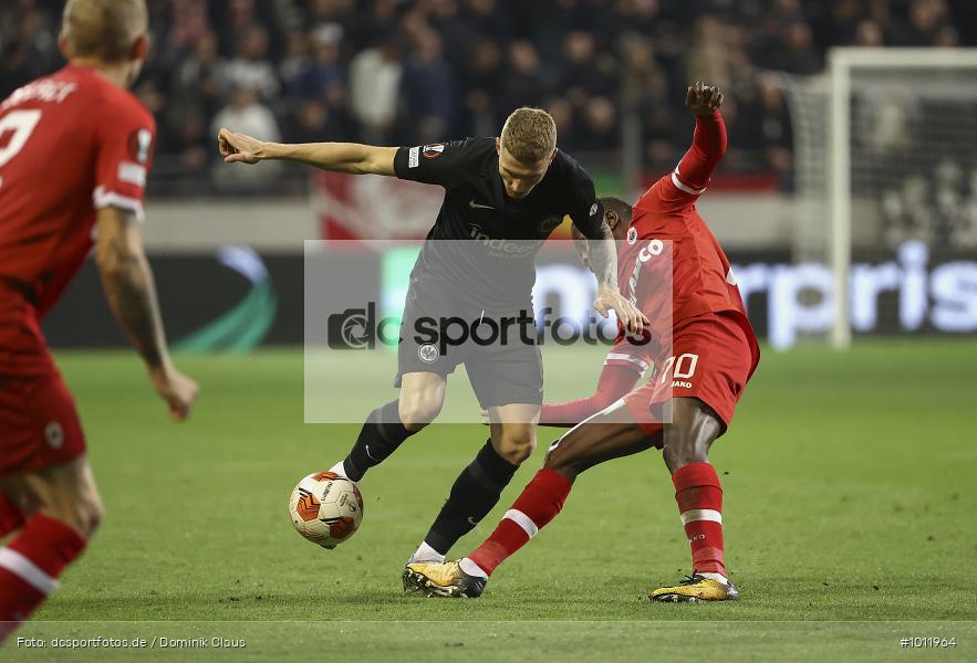 Eintracht Frankfurt, Royal Antwerpen, Royal Antwerp FC, Europa League, UEFA, Voetball, Sport, Le Football, Germany, Futbol, Fotball, Fussball, Deutschland, DFL, DFB, Calcio, 2021/22, Saison 2021/2021 - Bild-ID: 1011964 Eintracht Frankfurt, Royal Antwerpen, Royal Antwerp FC, Europa League, UEFA, Voetball, Sport, Le Football, Germany, Futbol, Fotball, Fussball, Deutschland, DFL, DFB, Calcio, 2021/22, Saison 2021/2021 - Bild-ID: 1011964