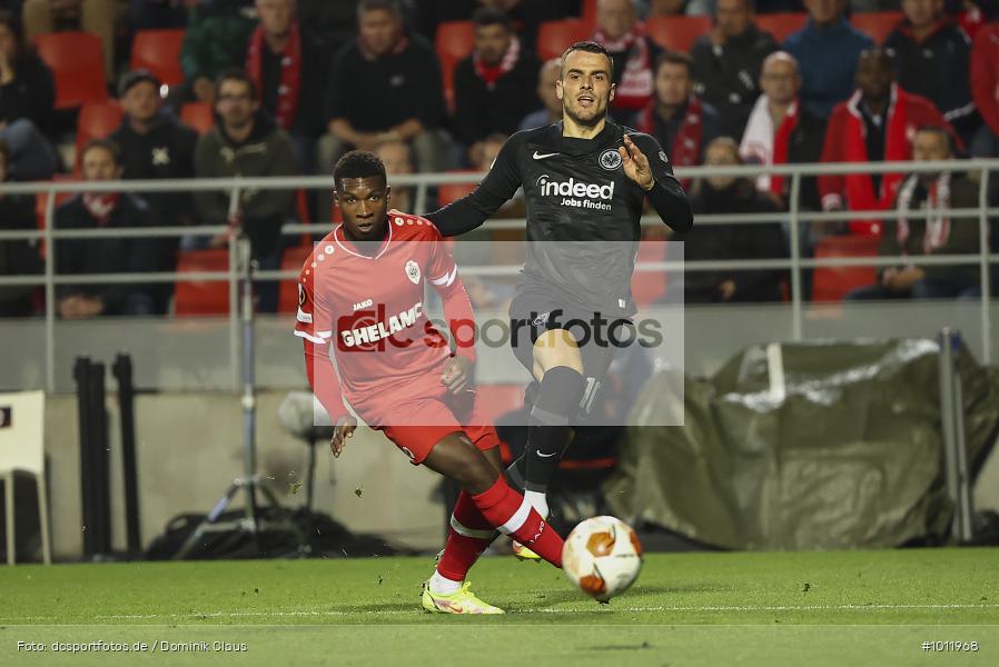 Eintracht Frankfurt, Royal Antwerpen, Royal Antwerp FC, Europa League, UEFA, Voetball, Sport, Le Football, Germany, Futbol, Fotball, Fussball, Deutschland, DFL, DFB, Calcio, 2021/22, Saison 2021/2021 - Bild-ID: 1011968 Eintracht Frankfurt, Royal Antwerpen, Royal Antwerp FC, Europa League, UEFA, Voetball, Sport, Le Football, Germany, Futbol, Fotball, Fussball, Deutschland, DFL, DFB, Calcio, 2021/22, Saison 2021/2021 - Bild-ID: 1011968